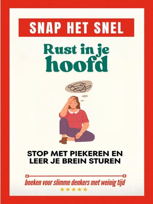 cover image of Rust in je hoofd